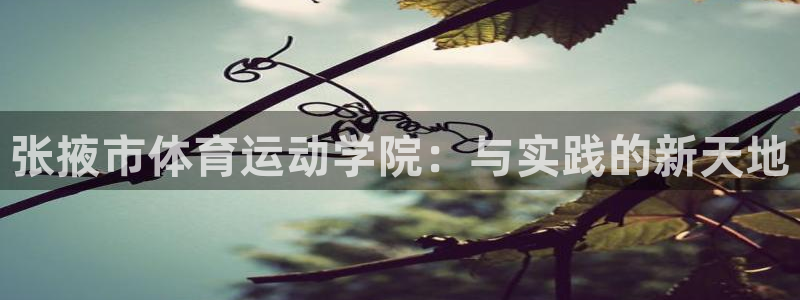 一竞技app：张掖市体育运动学院：与