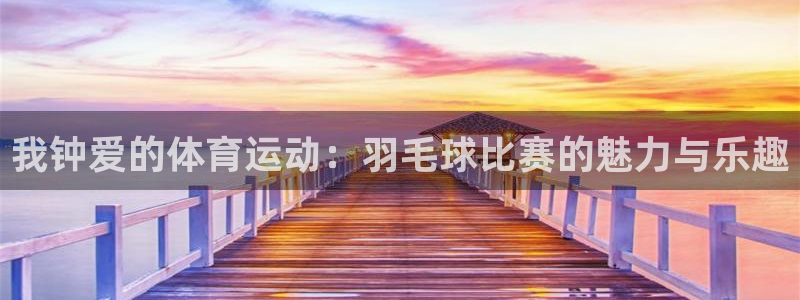一竞技平台可靠吗：我钟爱的体育运动：